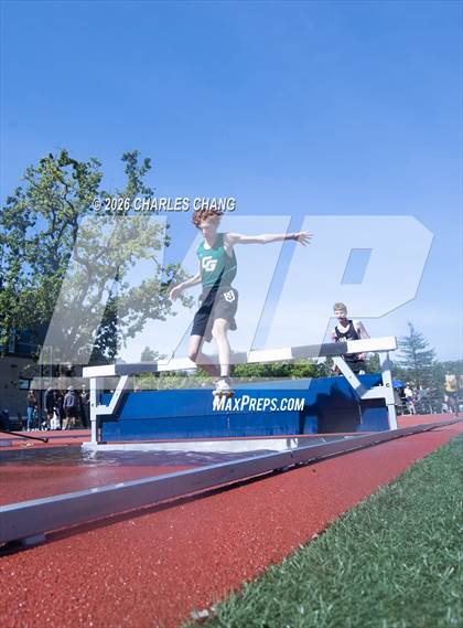Thumbnail 1 in Twilight Invitational 2000m Steeplechase (SRJC) photogallery.