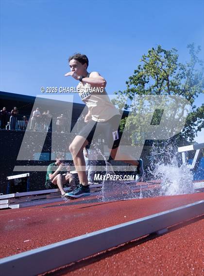 Thumbnail 1 in Twilight Invitational 2000m Steeplechase (SRJC) photogallery.