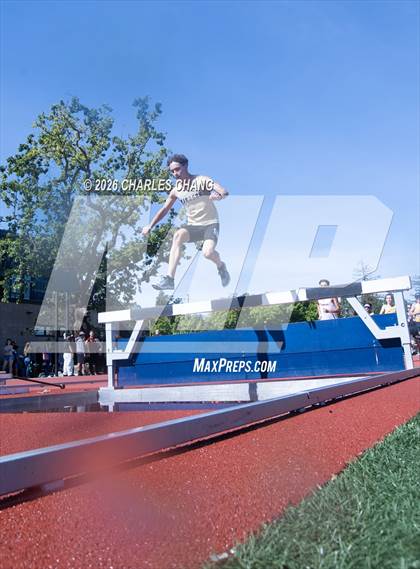 Thumbnail 3 in Twilight Invitational 2000m Steeplechase (SRJC) photogallery.