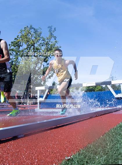 Thumbnail 2 in Twilight Invitational 2000m Steeplechase (SRJC) photogallery.