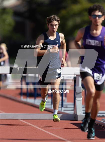 Thumbnail 1 in Twilight Invitational 2000m Steeplechase (SRJC) photogallery.