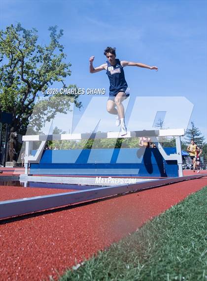 Thumbnail 1 in Twilight Invitational 2000m Steeplechase (SRJC) photogallery.