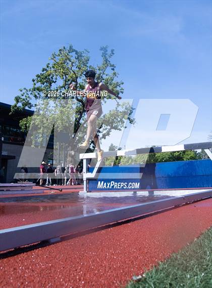 Thumbnail 1 in Twilight Invitational 2000m Steeplechase (SRJC) photogallery.