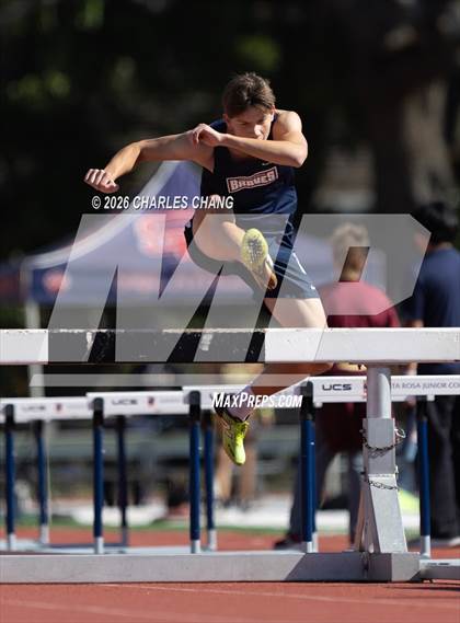 Thumbnail 2 in Twilight Invitational 2000m Steeplechase (SRJC) photogallery.