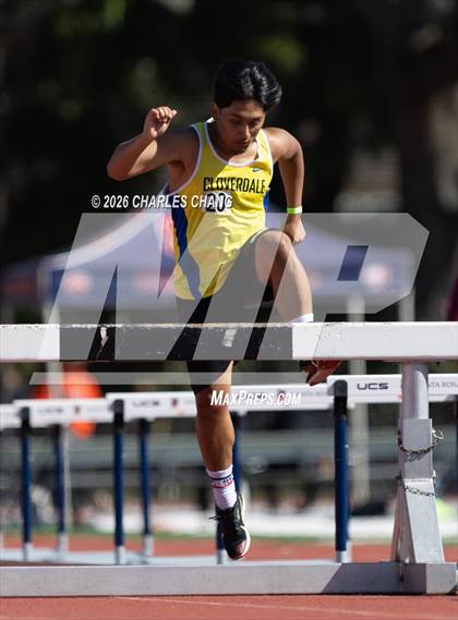 Thumbnail 1 in Twilight Invitational 2000m Steeplechase (SRJC) photogallery.