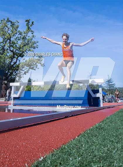 Thumbnail 1 in Twilight Invitational 2000m Steeplechase (SRJC) photogallery.