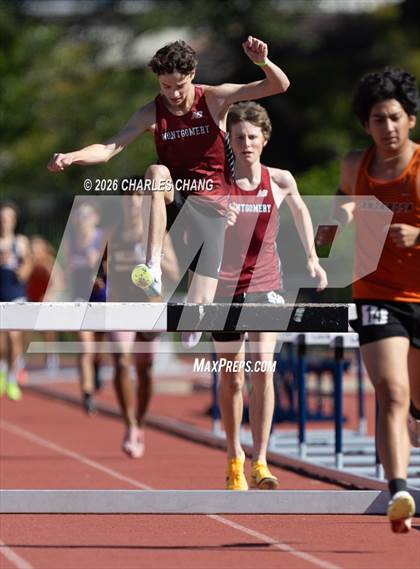 Thumbnail 1 in Twilight Invitational 2000m Steeplechase (SRJC) photogallery.