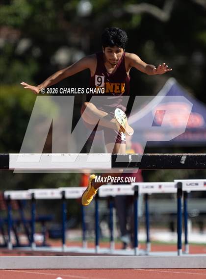 Thumbnail 1 in Twilight Invitational 2000m Steeplechase (SRJC) photogallery.