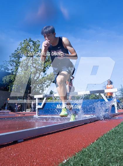 Thumbnail 1 in Twilight Invitational 2000m Steeplechase (SRJC) photogallery.