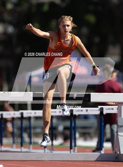 Thumbnail 2 in Twilight Invitational 2000m Steeplechase (SRJC) photogallery.