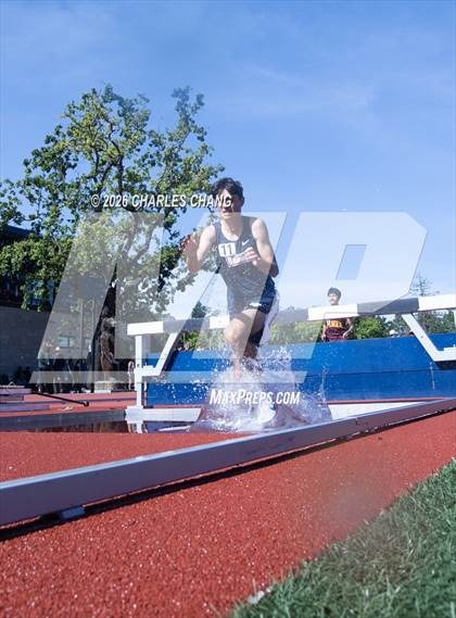Thumbnail 2 in Twilight Invitational 2000m Steeplechase (SRJC) photogallery.