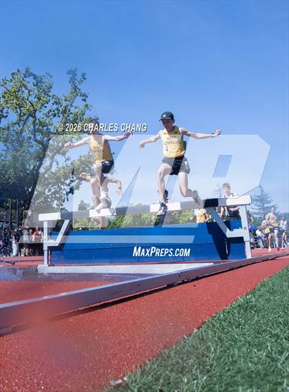 Thumbnail 2 in Twilight Invitational 2000m Steeplechase (SRJC) photogallery.