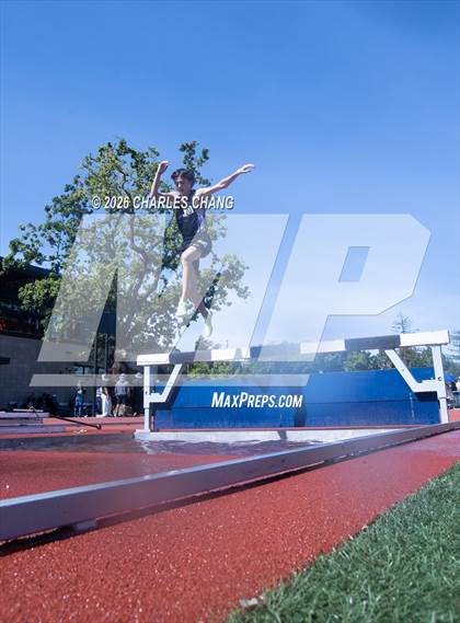 Thumbnail 2 in Twilight Invitational 2000m Steeplechase (SRJC) photogallery.