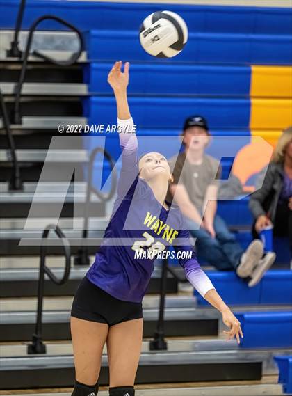 Thumbnail 2 in JV: Grand County vs Wayne (PHS JV Volleyball Tournament) photogallery.