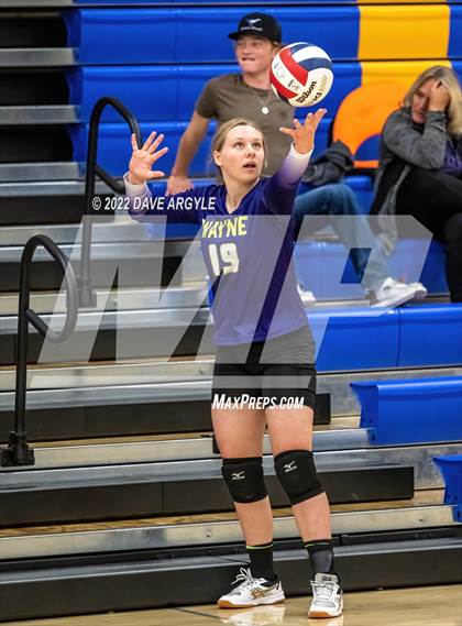 Thumbnail 2 in JV: Grand County vs Wayne (PHS JV Volleyball Tournament) photogallery.