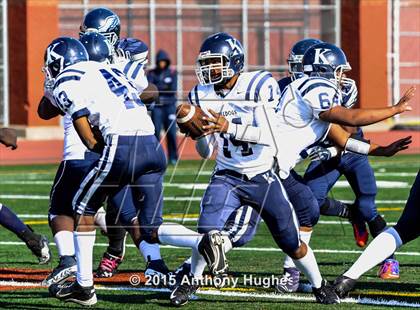 Thumbnail 1 in KIPP NYC College Prep vs. Eagle Academy II (PSAL Cup Quarterfinal) photogallery.