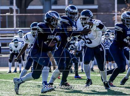 Thumbnail 2 in KIPP NYC College Prep vs. Eagle Academy II (PSAL Cup Quarterfinal) photogallery.