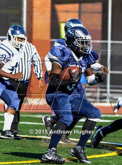 Thumbnail 1 in KIPP NYC College Prep vs. Eagle Academy II (PSAL Cup Quarterfinal) photogallery.