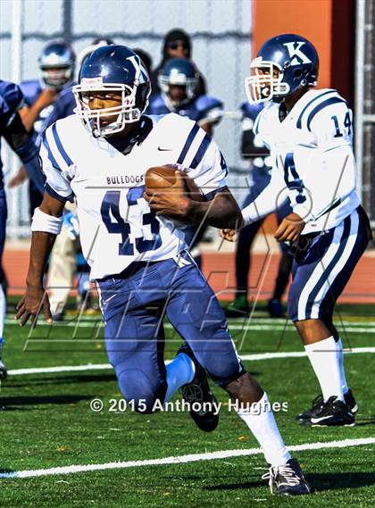 Thumbnail 2 in KIPP NYC College Prep vs. Eagle Academy II (PSAL Cup Quarterfinal) photogallery.