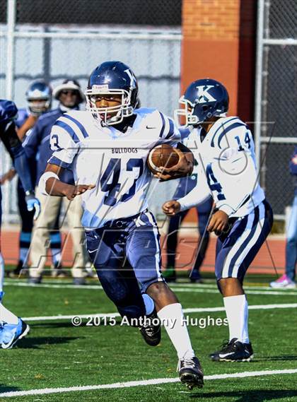 Thumbnail 1 in KIPP NYC College Prep vs. Eagle Academy II (PSAL Cup Quarterfinal) photogallery.