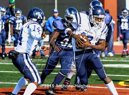 Thumbnail 2 in KIPP NYC College Prep vs. Eagle Academy II (PSAL Cup Quarterfinal) photogallery.
