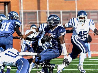 Thumbnail 3 in KIPP NYC College Prep vs. Eagle Academy II (PSAL Cup Quarterfinal) photogallery.
