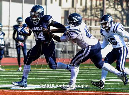 Thumbnail 3 in KIPP NYC College Prep vs. Eagle Academy II (PSAL Cup Quarterfinal) photogallery.