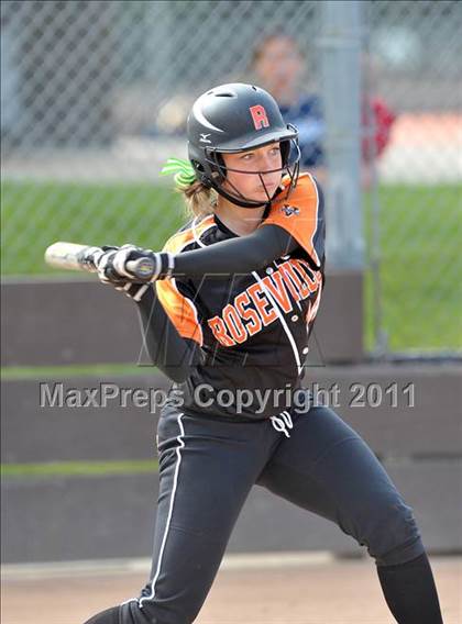 Thumbnail 3 in Pleasant Valley vs. Roseville (Stephanie LeDoux Tournament) photogallery.