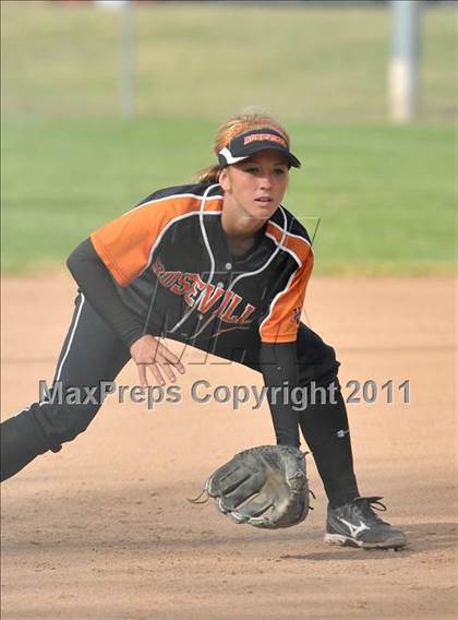 Thumbnail 2 in Pleasant Valley vs. Roseville (Stephanie LeDoux Tournament) photogallery.