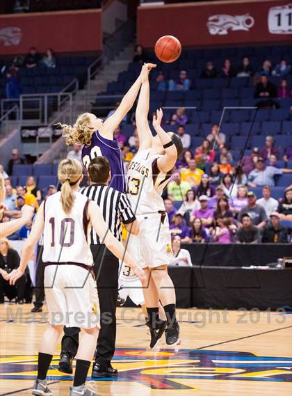 Thumbnail 1 in Kim vs. Eads (CHSAA 1A Final Four) photogallery.