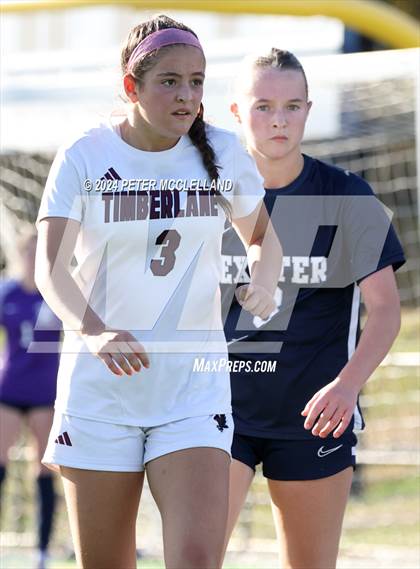 Thumbnail 3 in Exeter vs. Timberlane (NHIAA Division I Quarter-Final Round) photogallery.