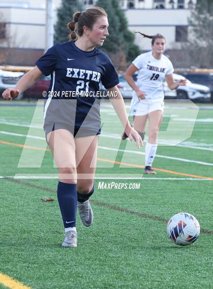 Thumbnail 3 in Exeter vs. Timberlane (NHIAA Division I Quarter-Final Round) photogallery.