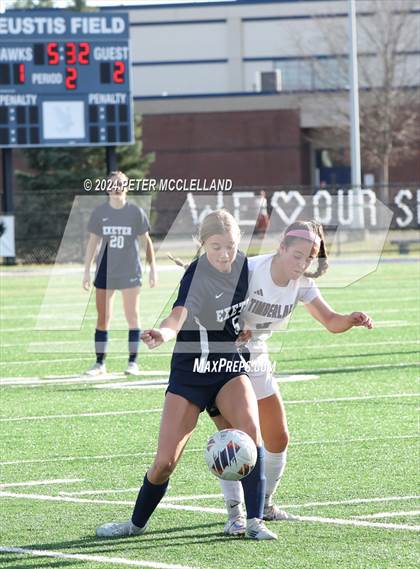 Thumbnail 1 in Exeter vs. Timberlane (NHIAA Division I Quarter-Final Round) photogallery.