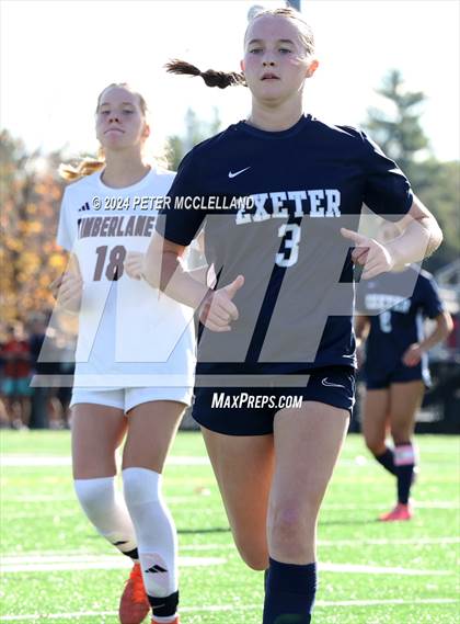 Thumbnail 3 in Exeter vs. Timberlane (NHIAA Division I Quarter-Final Round) photogallery.