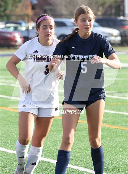 Thumbnail 3 in Exeter vs. Timberlane (NHIAA Division I Quarter-Final Round) photogallery.