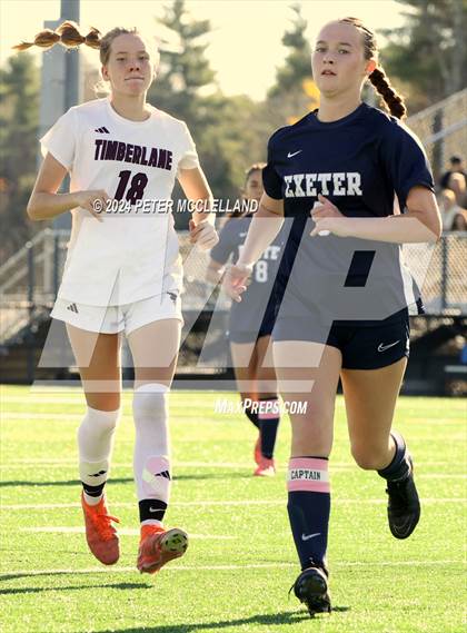 Thumbnail 2 in Exeter vs. Timberlane (NHIAA Division I Quarter-Final Round) photogallery.