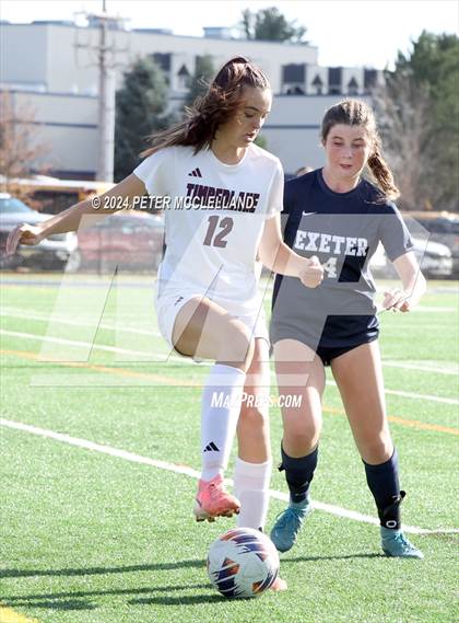 Thumbnail 3 in Exeter vs. Timberlane (NHIAA Division I Quarter-Final Round) photogallery.