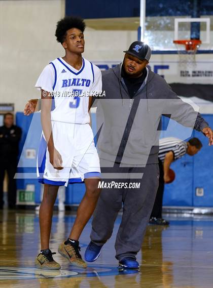 Thumbnail 2 in El Camino Real vs. Rialto (MLK Day Showdown) photogallery.