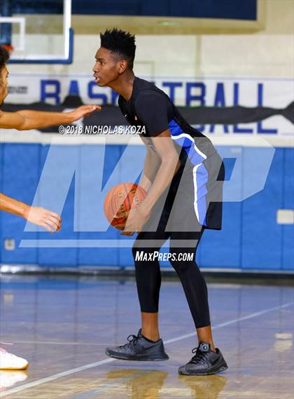 Thumbnail 2 in El Camino Real vs. Rialto (MLK Day Showdown) photogallery.