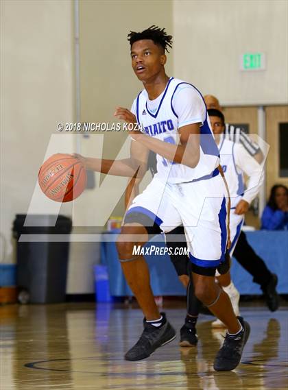 Thumbnail 2 in El Camino Real vs. Rialto (MLK Day Showdown) photogallery.