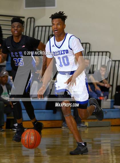 Thumbnail 2 in El Camino Real vs. Rialto (MLK Day Showdown) photogallery.