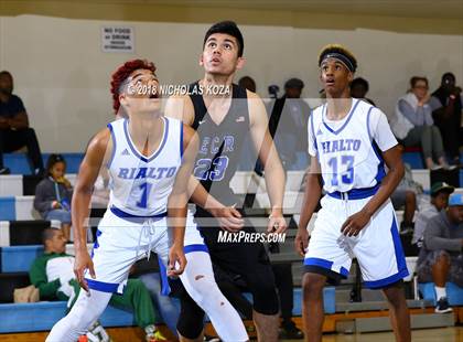 Thumbnail 1 in El Camino Real vs. Rialto (MLK Day Showdown) photogallery.