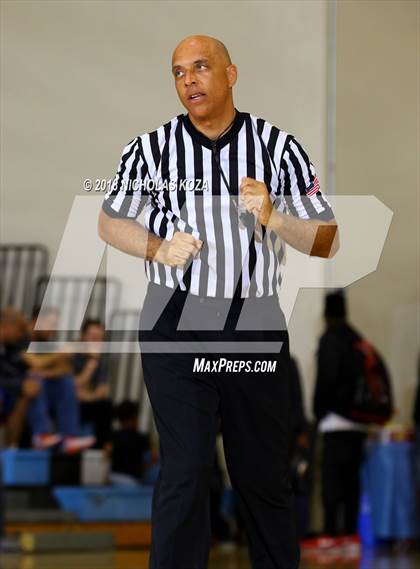 Thumbnail 2 in El Camino Real vs. Rialto (MLK Day Showdown) photogallery.