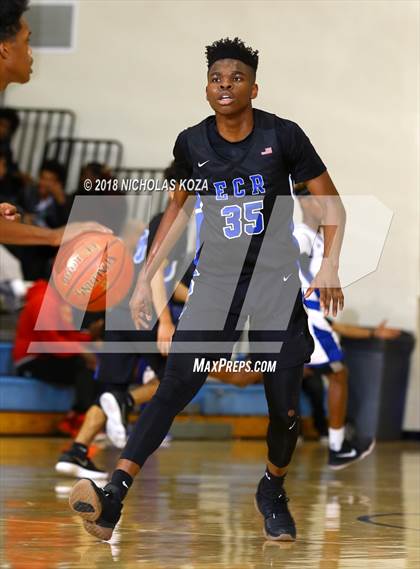 Thumbnail 1 in El Camino Real vs. Rialto (MLK Day Showdown) photogallery.