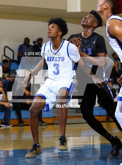 Thumbnail 2 in El Camino Real vs. Rialto (MLK Day Showdown) photogallery.