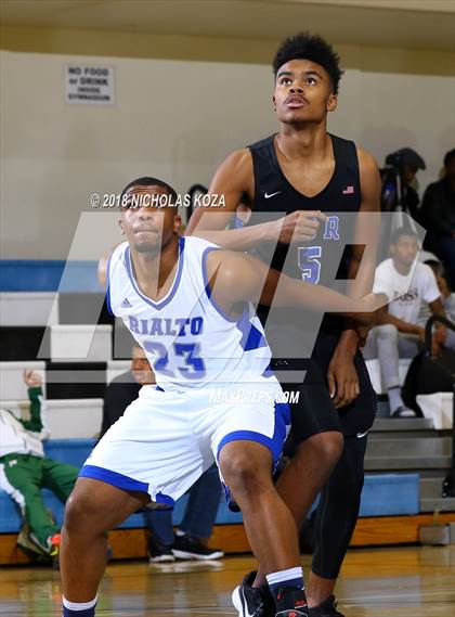 Thumbnail 1 in El Camino Real vs. Rialto (MLK Day Showdown) photogallery.