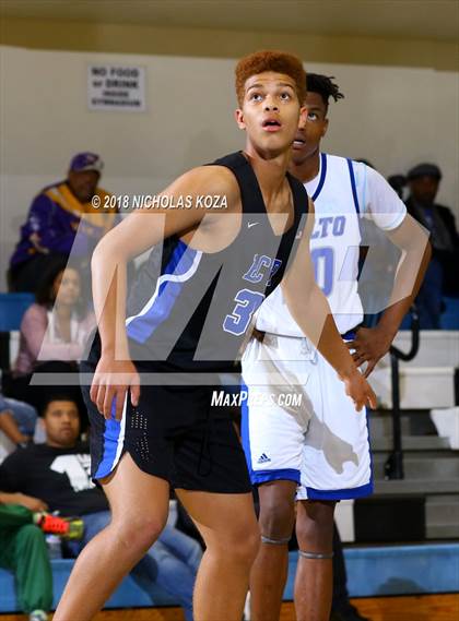 Thumbnail 2 in El Camino Real vs. Rialto (MLK Day Showdown) photogallery.