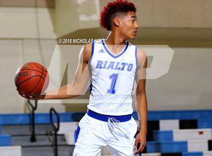 Thumbnail 3 in El Camino Real vs. Rialto (MLK Day Showdown) photogallery.