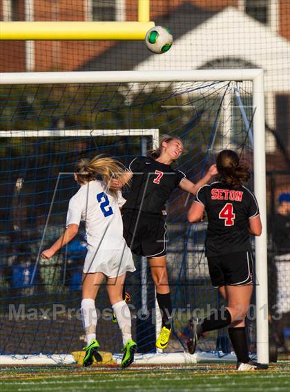 Thumbnail 2 in Seton vs Bishop O'Connell (WCAC Quarterfinal) photogallery.