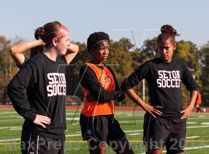 Thumbnail 2 in Seton vs Bishop O'Connell (WCAC Quarterfinal) photogallery.